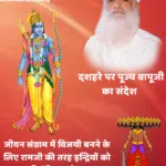 Pujya BapuJi Sandesh on Dussehra